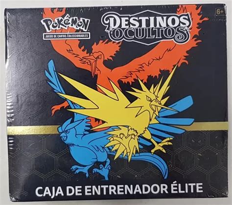 Pokemon Tcg Destinos Ocultos Elite Trainer Box Nueva Envío gratis