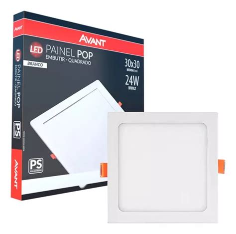 Lámpara plafón cuadrado led de techo Avant luminaria plafon PS pop led