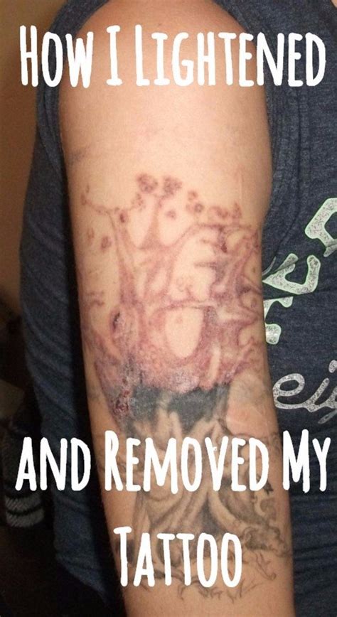 how to lighten a tattoo at home