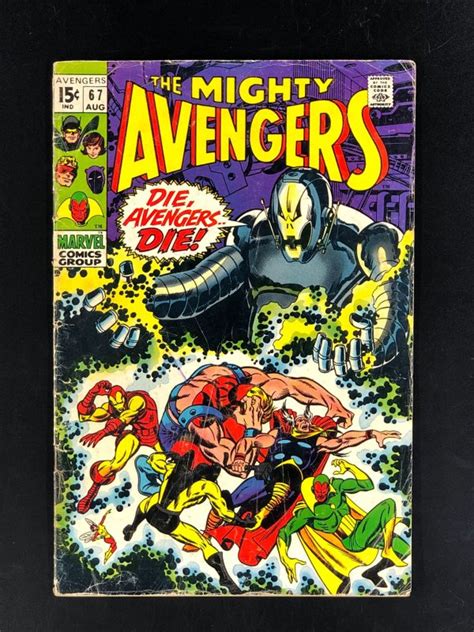 The Avengers Gd Vg St Cover Appearance Of Ultron Comic