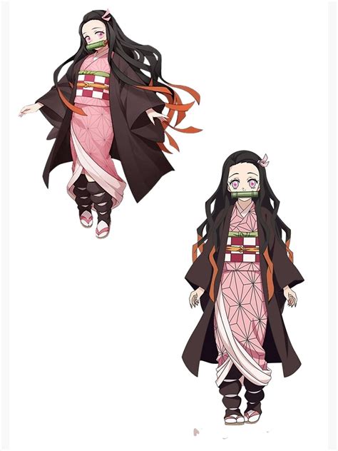 "Nezuko Kamado Chibi" Poster for Sale by sheilapercina | Redbubble