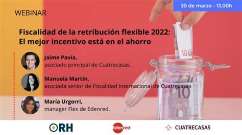 Webinar 303 Fiscalidad De La Retribución Flexible 2022 El Mejor