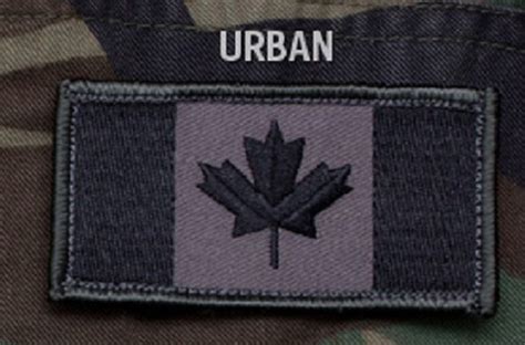 Canada Flag Tactical Patch - Canadian Military Combat Morale Velcro Pa ...