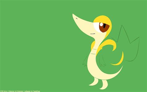 Snivy Hd Wallpaper Pxfuel