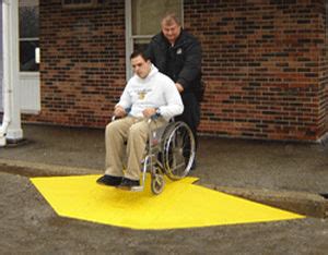 Rampa D Accesso Per Disabili Curb Cut Handi Ramp Per Superamento