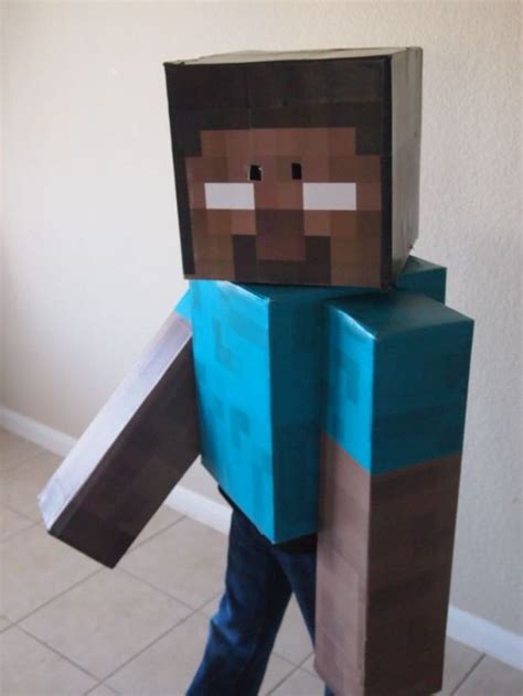 Herobrine Minecraft Halloween Costume Heather Kauffman This Would Be