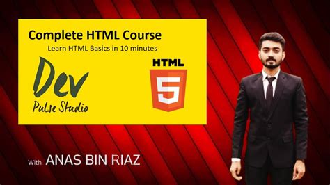 HTML Crash Course Learn The Basics In 10 Minutes Dev Pulse Studio