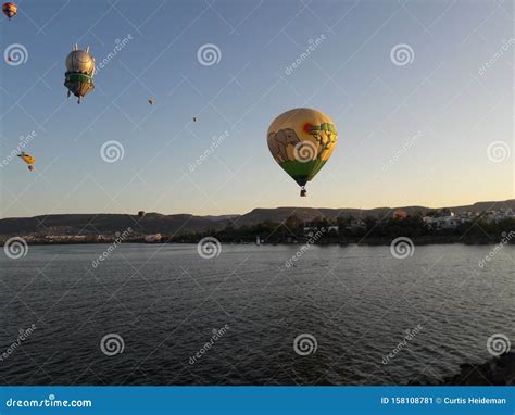 Leon Mexico International Hot Air Balloon Festival FIG Stock Image
