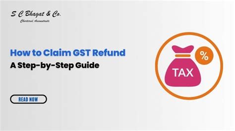 How To Claim Gst Refund A Step By Step Guide By Scbcbhagat Medium