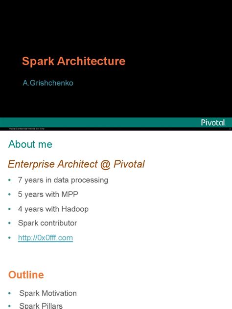 Spark Architecture | PDF