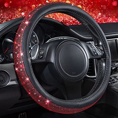 5 Best Black Rhinestone Steering Wheel Covers For A Stylish And