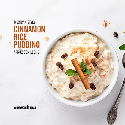 Cinnamon Rice Pudding | Cinnamon Vogue