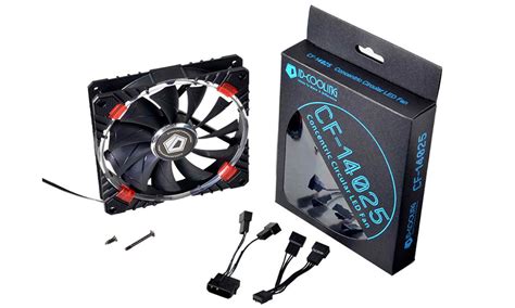 ID-Cooling Introduces 140mm Concentric LED Cooling Fans - id cooling cf ...