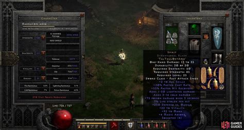 Spirit Weapons Runewords Diablo Ii Resurrected Gamer Guides