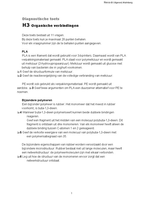 Nova Sk 4vg H03 Diagnostische Toets 3 0 Nova Uitgeverij Malmberg H3