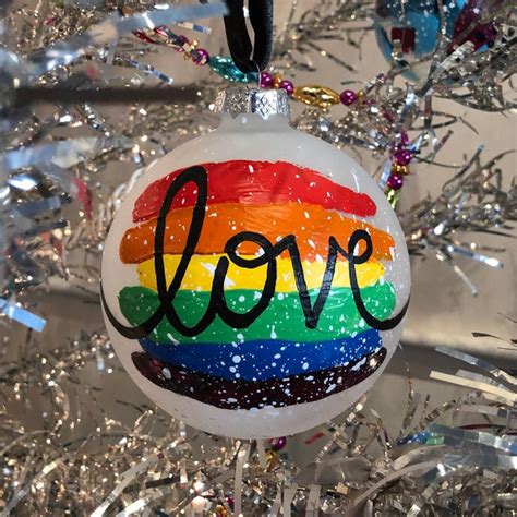 Gay Pride Ornament Etsy