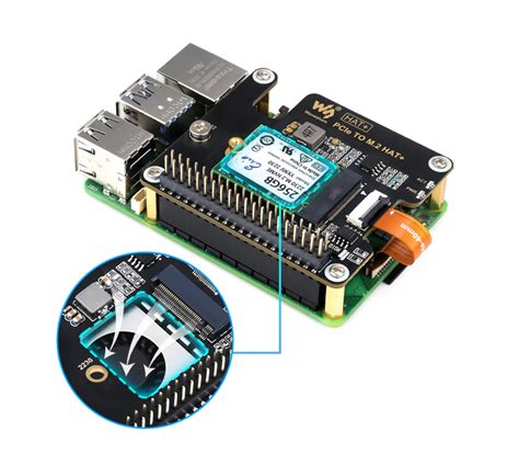 Pcie To M Adapter For Raspberry Pi Supports Nvme Protocol M