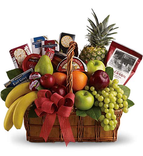 Gourmet Fruit Basket - Nancy's Floral