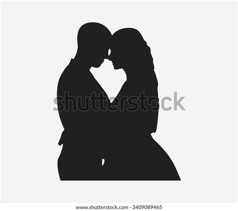 Free Vector Romantic Couple Silhouette Stock Vector Royalty Free