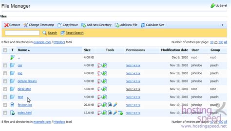 How To Use The File Manager Plesk Hosting Speed