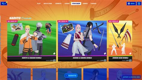 How To Get Fortnite Naruto Skin Bundle Contents And Price Charlie Intel