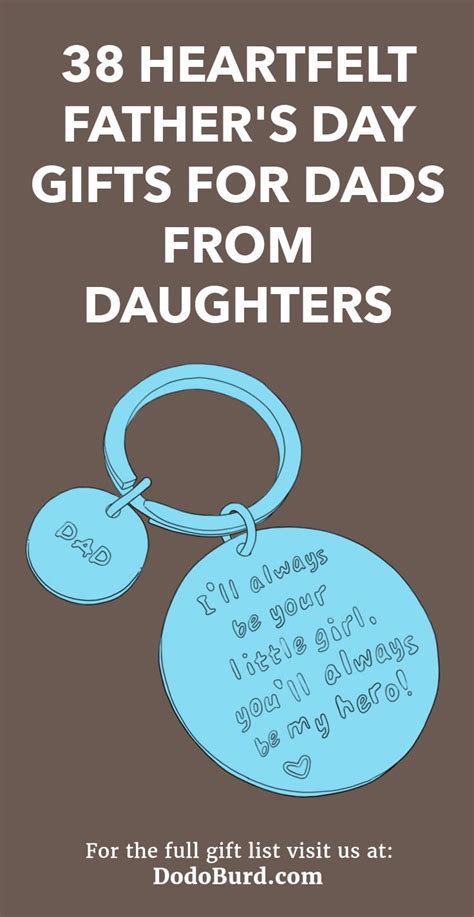 38 Heartfelt Father's Day Gifts for Dads from Daughters - Dodo Burd