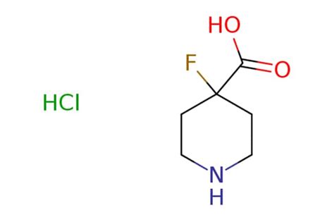 EMolecules 4 Fluoro 4 Piperidinecarboxylic Acid Hydrochloride 1186663