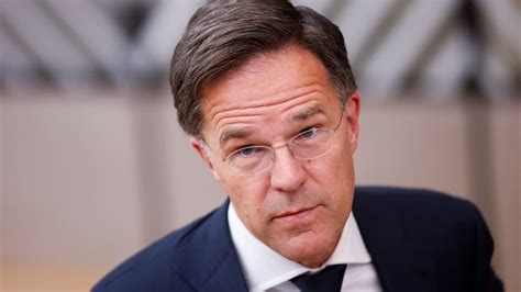 Niederl Nder Mark Rutte Kann Nato Generalsekret R Werden News Srf