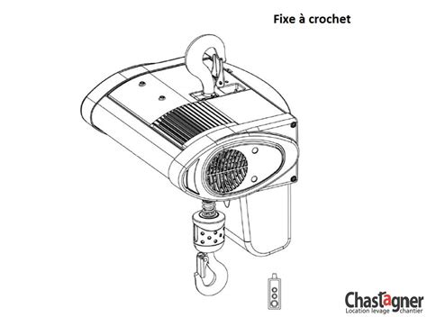 Chastagner Location Palan Lectrique Cha Ne Kg Fixe V