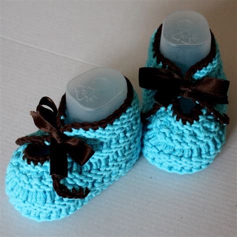 Knitting Pattern pdf File Baby Shoes With Ribbon cotton - Etsy