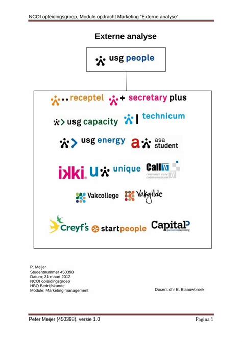 PDF NCOI Opleidingsgroep Module Opdracht Home Kpn Nl IGWestra