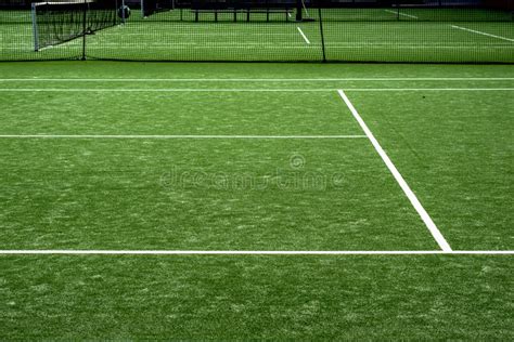 Grass Tennis Court Stock Image Image Of Championship 38828647