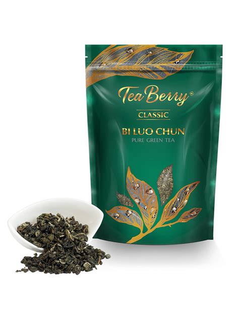 Чай зеленый листовой Теа Berry "Би-Лочунь" "Билочунь" "Bi Luo Chun" Би ...