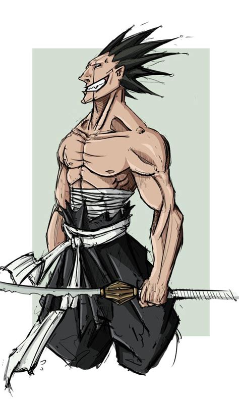 Zaraki Kenpachi By Mathiastemplar On Deviantart Kenpachi Zaraki