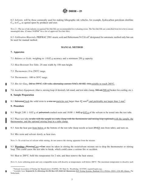 ASTM D6038 21 Standard Test Methods For Determining The Compatibility