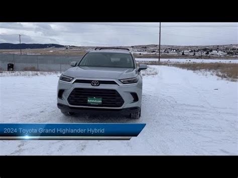 2024 Toyota Grand Highlander Hybrid Hybrid XLE Butte Anaconda Helena