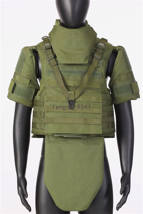 Outdoor Green Protection Props Level Iiia Vest Tactical Vest Cosplay In Stock Ebay