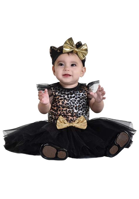 Cute Leopard Cat Girl's Infant Costume | Kid's Animal Costumes