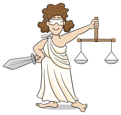 Lady Justice Stock Illustrations 4207 Lady Justice Stock