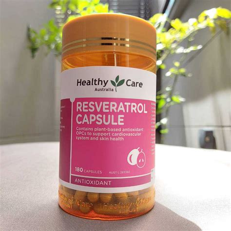 Healthy Care Resveratrol Capsules Line Shopping