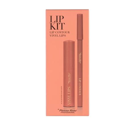 PIERRE RENE LIP KIT НАБІР ДЛЯ МАКІЯЖУ ГУБ 04 LIP WARM NUDE FUSION