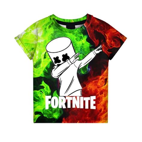 Fortnite Graphic Tees Marshmello Dab Prestige Life