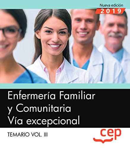 Enfermería Familiar Y Comunitaria Vía Excepcional Temario Voliii Amazonde Bücher