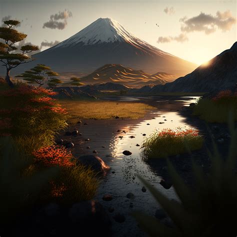 ArtStation - Mount Fuji v2 | Artworks