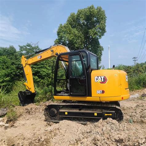 Used Mini 7 Ton Cat 307e Excavator Secondhand Caterpillar Crawler