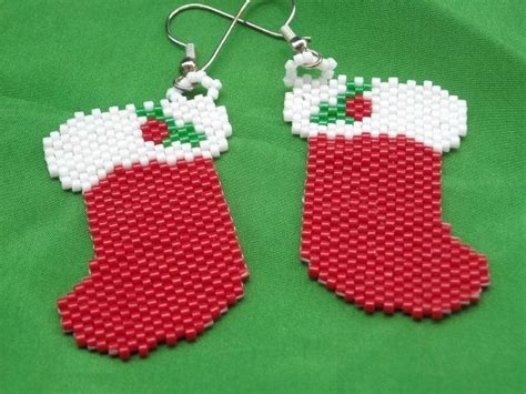 Pin By Rikke Kraack On Juleideer Christmas Stockings Christmas Bead