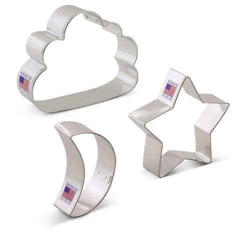 Twinkle Little Star Cookie Cutter 3 Pc Ann Clark