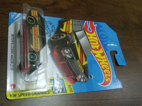 Hot Wheels Hw Speed Graphics Datsun Bluebird Wagon Black