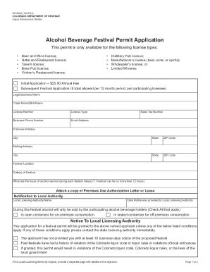 Fillable Online Liquor Forms By Titledor Sbg Colorado Fax Email Print