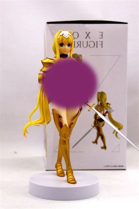 Amazon co jp ImStam ソードアートオンライン メモリーデフラグ EXQフィギュア アリス BIKINI ARMOR ver 改造完成品 ホビー